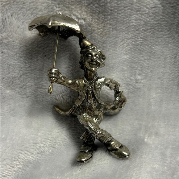 Set of Five Pewter Clowns - Picture 8 of 12